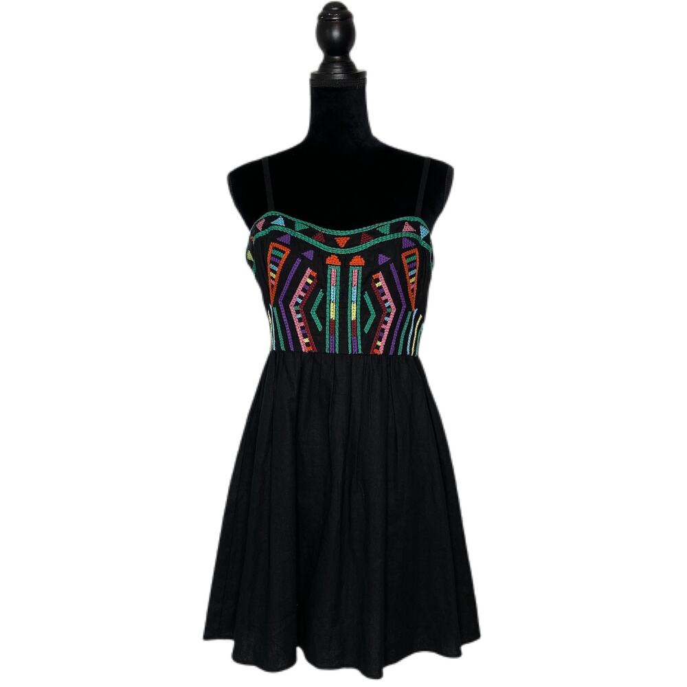 Staring at Stars Embroidered Bodice Sundress - Women's Size 6